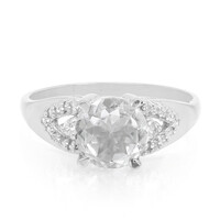 Bague en argent et Goshénite