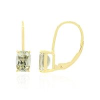 Boucles d'oreilles en or et Diaspore à couleur changeante (Tenner Diniz)
