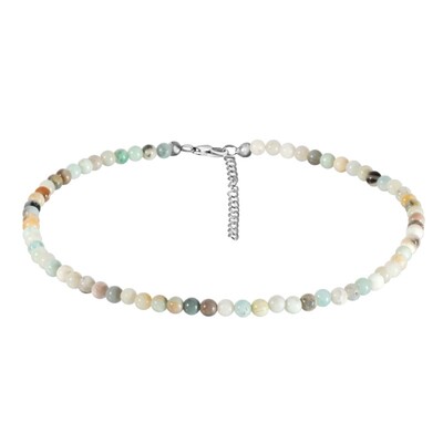 Collier en argent et Amazonite