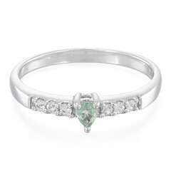 Bague en argent et Tourmaline Paraïba