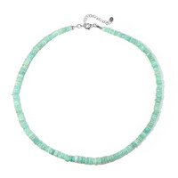 Collier en argent et Amazonite