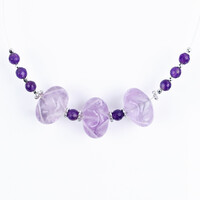 Collier et Améthyste