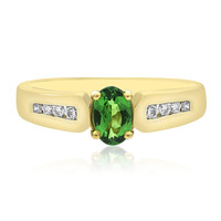 Bague en or et Grenat Tsavorite AAA (CIRARI)
