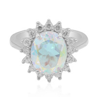 Bague en argent et Topaze Rayon de Lune