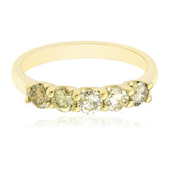 Bague en or et Diamant fancy SI2 (CIRARI)