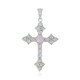 Pendentif en argent et Opale Welo