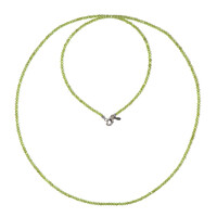 Collier en argent et Péridot