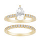 Bague en argent et Topaze blanche