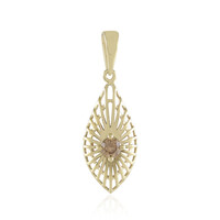 Pendentif en or et Diamant champagne I2 (Ornaments by de Melo)