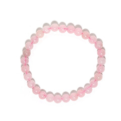 Bracelet et Quartz rose