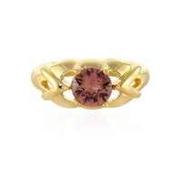 Bague en argent et Zircon rose