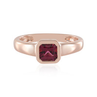 Bague en argent et Grenat Rhodolite
