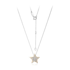Collier en or et Diamant I1 couleur (I)