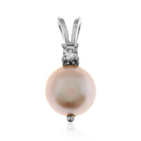 Pendentif en argent et Perle d'Akoya