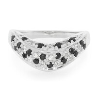 Bague en argent et Saphir blanc