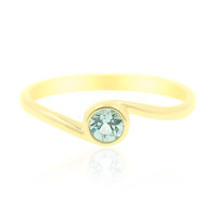 Bague en or et Tourmaline Paraïba du Nigeria