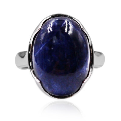 Bague en argent et Sodalite
