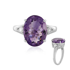Bague en argent et Quartz azur