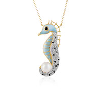 Collier en argent et Perle de culture d'eau douce