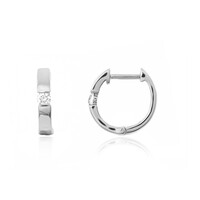 Boucles d'oreilles en platine et Diamant Flawless (F) (LUCENT DIAMONDS)