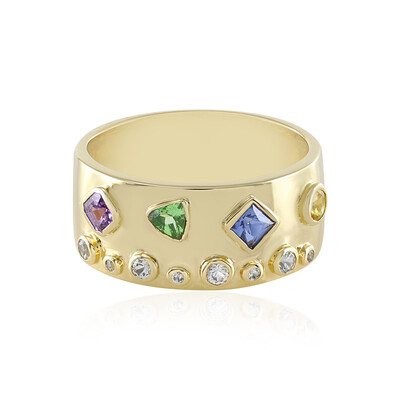 Bague en or et Tsavorite de Tanzanie (Adela Gold)