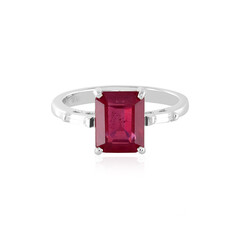 Bague en argent et Rubis de Bemainty