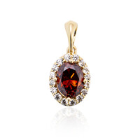 Pendentif en or et Sphalérite