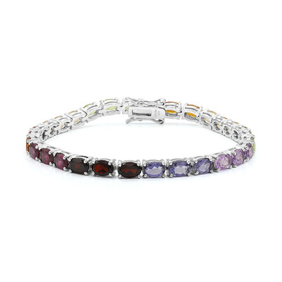 Bracelet en argent et Citrine