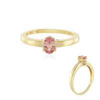 Bague en argent et Tourmaline