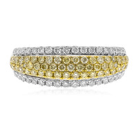Bague en or et Diamant SI2 jaune (CIRARI)