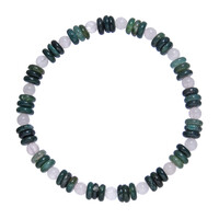 Bracelet et Agate mousse