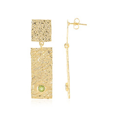 Boucles d'oreilles en laiton et Péridot (Juwelo Style)