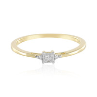 Bague en or et Diamant SI1 (H)