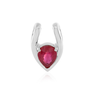 Pendentif en argent et Rubis de Bemainty