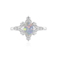 Bague en argent et Opale Welo