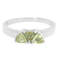 Bague en argent et Apatite Xia