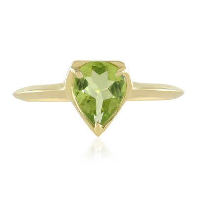 Bague en argent et Péridot