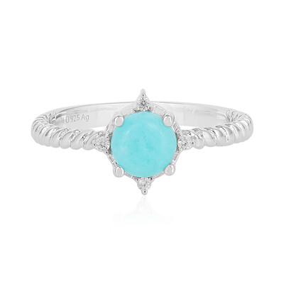 Bague en argent et Amazonite