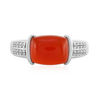 Bague en argent et Cornaline