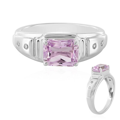 Bague en argent et Kunzite