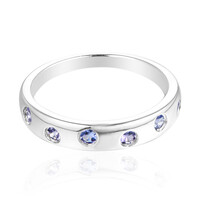 Bague en argent et Tanzanite