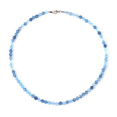 Collier en argent et Aigue-marine du Brésil