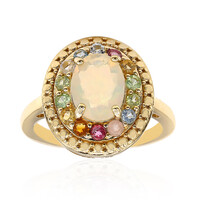 Bague en argent et Opale Welo