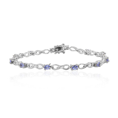 Bracelet en argent et Tanzanite