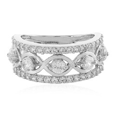Bague en argent et Zircon