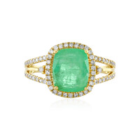 Bague en or et Emeraude d'Ethiopie (AMAYANI)