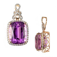 Pendentif en or et Kunzite de Patroke (AMAYANI)