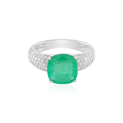 Bague en or et Emeraude de Russie (AMAYANI)