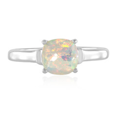 Bague en argent et Opale Welo