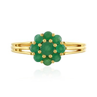 Bague en argent et Emeraude de Socoto